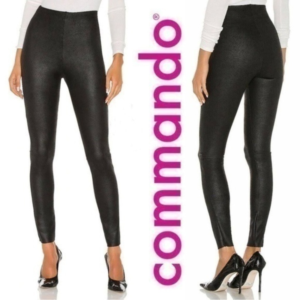 Commando Faux Suede High Waist Leggings